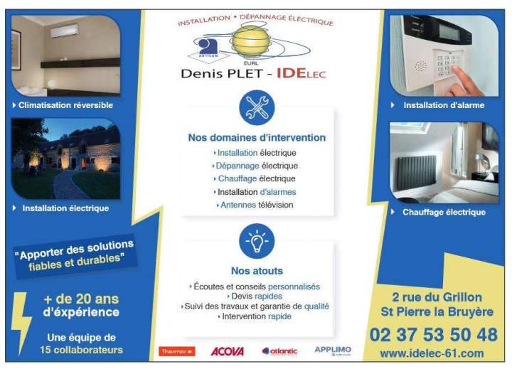 Électricité Générale Saint-Pierre-la-Bruyère 